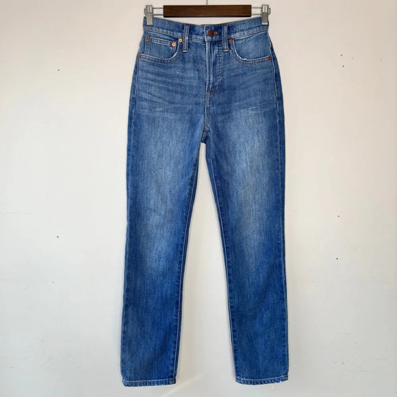 Madewell The Perfect Vintage Jean Silverleaf Wash Retro Pocket Edition Size 24 - Picture 2 of 11